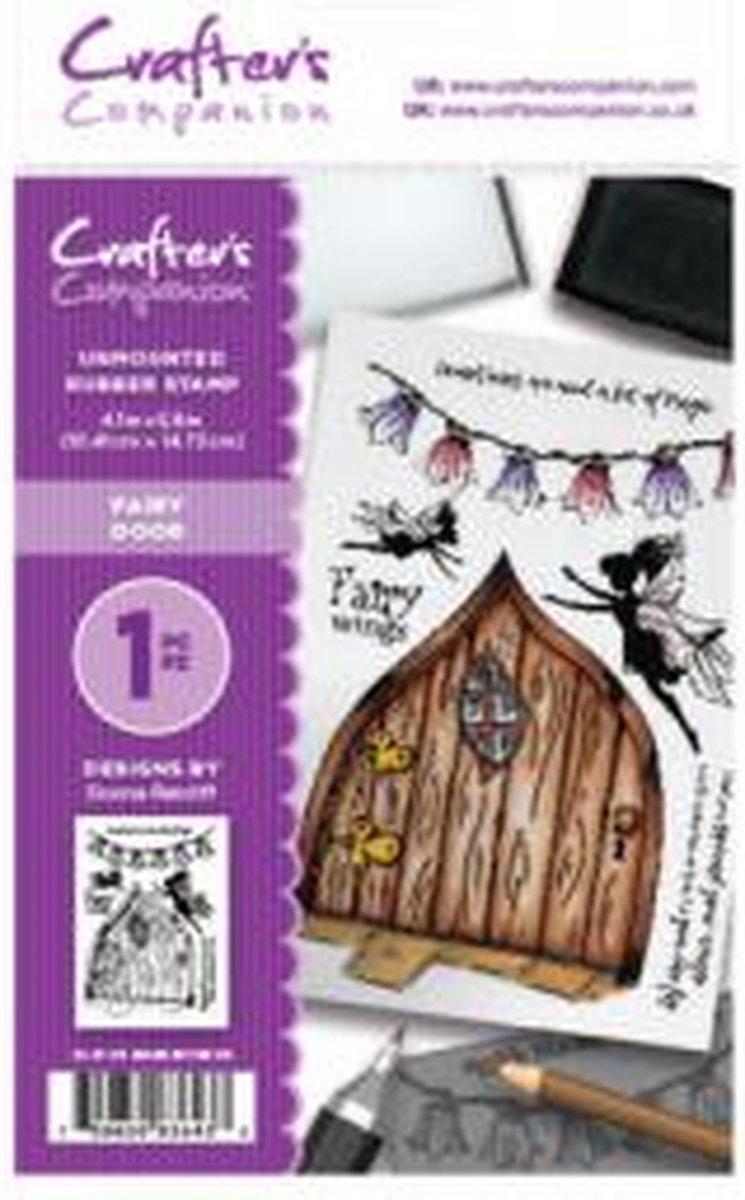 Fairy Door Unmounted Rubber Stamp Set (CC-ST-FD)