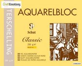 Schut Terschelling Watercolour Block Classic 18x24 centimètre 200 grammes - 20 feuilles
