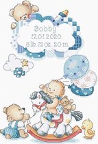 Leti Stitch It's a boy! borduren (pakket)
