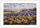 Merejka Fields of Lavender and Sun borduren (pakket)