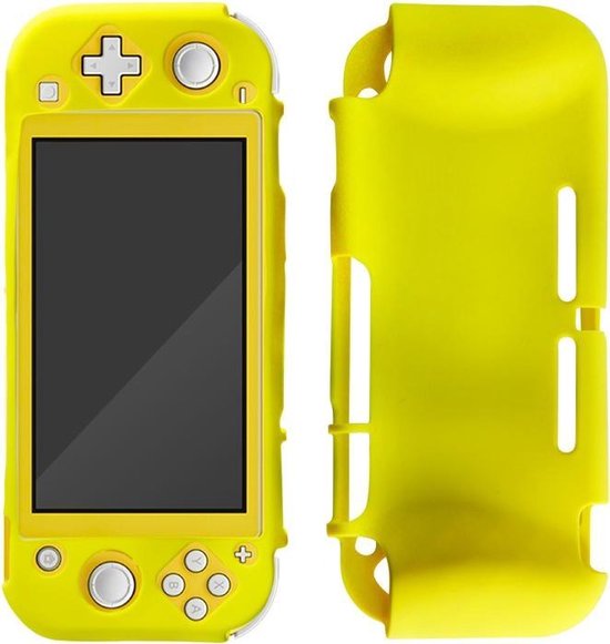 Silicone Case Cover for Nintendo Switch Lite Beschermhoes Zwart