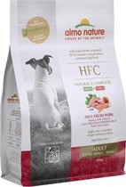 Almo Nature - Hond HFC Adult brokken voor kleine honden - kip, zalm of varkensvlees - 1,2 kg - Kip, Gewicht: 1,2kg