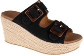 Skechers Brit Mood Shifter 119075-BLK, Vrouwen, Zwart, Slippers, maat: 39 EU