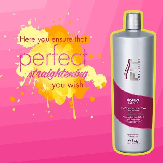 Fit cosmetics brazilian hot sale keratin