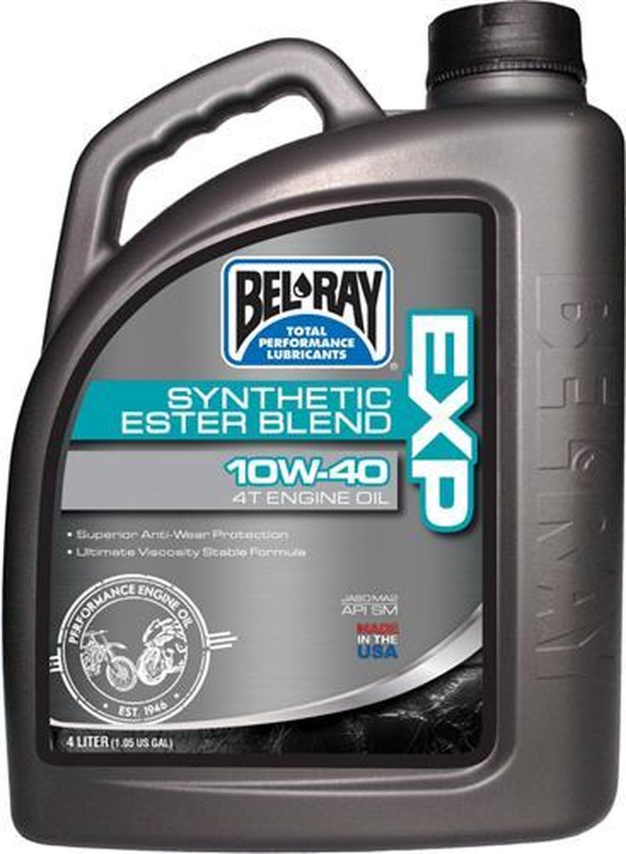Bel-Ray Exp Semi Synthetic Ester Blend 10W-40 4L