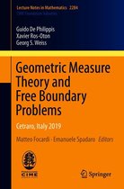 Lecture Notes in Mathematics 2284 - Geometric Measure Theory and Free Boundary Problems