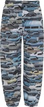 MOLO - Regenbroek voor jongens - Waits Cars - Blauw/Multi - maat 86-92cm