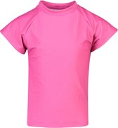 Snapper Rock - UV Zwemshirt voor meisjes - Rash top - Fuchsia - maat 116-122cm