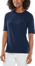 Coolibar - UV Shirt voor dames - Morada Everyday - Navy - maat L