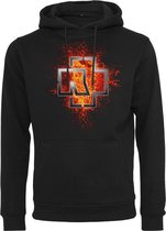 Urban Classics Rammstein Hoodie/trui -S- Rammstein Lava Logo Rammstein Zwart