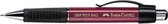 Balpen Faber Castell GRIP Plus rood metallic FC-140731