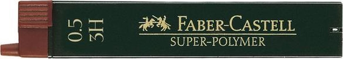potloodstiftjes Faber Castell Super-Polymer 0,5mm 3H