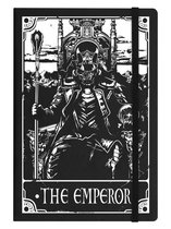 Fantasy Giftshop Notitieboek - Deadly Tarot - The Emperor Black - A5