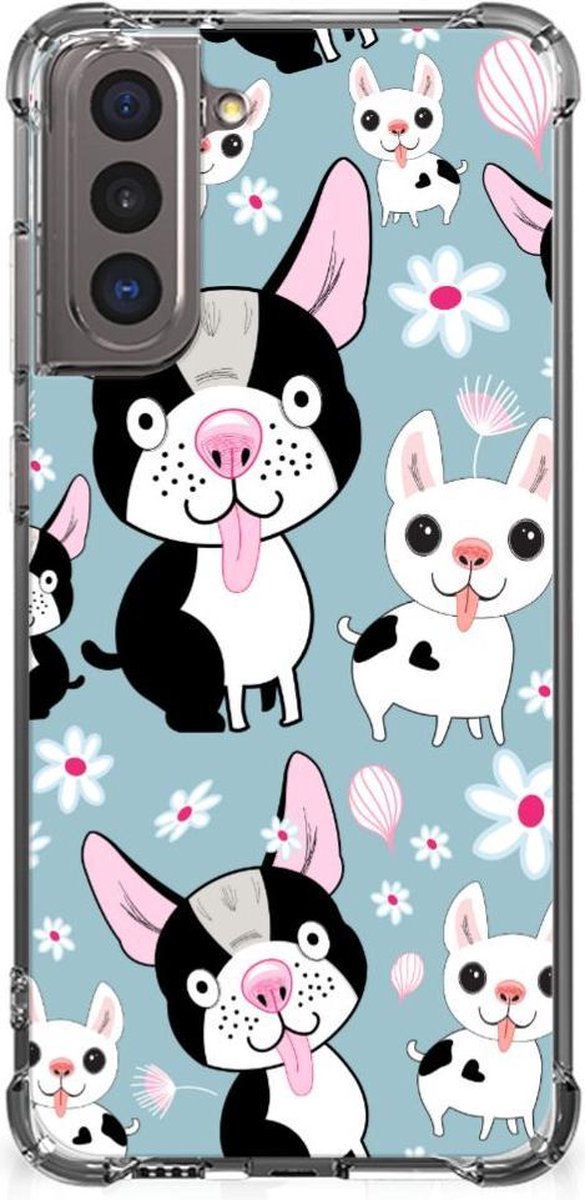 Samsung Galaxy S21 Case Anti-shock Hondjes