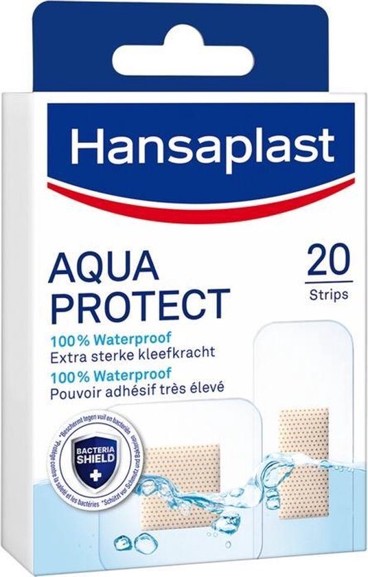 Hansaplast Aqua Protect Pleisters Waterdicht - 20 stuk | bol.com