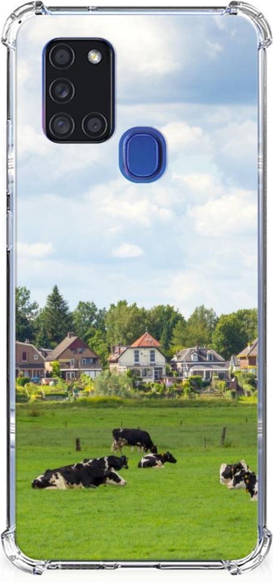Samsung Galaxy A21s Case Anti-shock Koeien