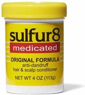 Sulfur 8 Medicated Original Formula Anti Dandruff Hair And Scalp-Conditioner-113gr