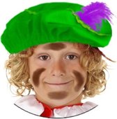 Folat Pietenbaret Junior 21 Cm Polyester Groen