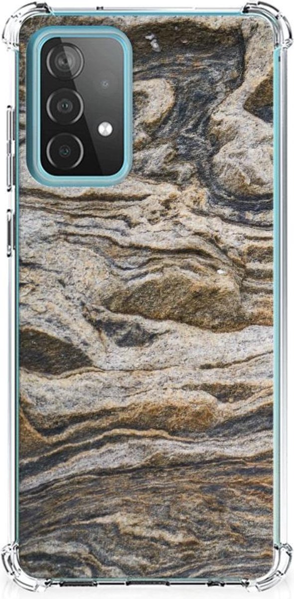 Samsung Galaxy A52 4G/5G Anti-Shock Hoesje Steen