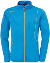 Kempa Curve Classic Trainingsjas Kempa Blauw-Goud Maat M