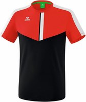 T-Shirt Erima Squad Rouge - Zwart- Wit Taille 3XL