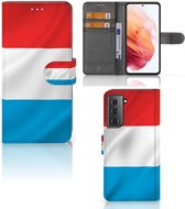 Flip Cover Geschikt voor Samsung Galaxy S21 Telefoon Hoesje Luxemburg