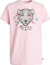 WE Fashion Meisjes T-shirt met dierenprint