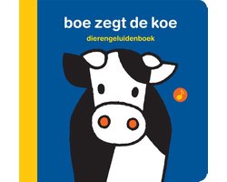 foto van dierengeluidenboek boe zegt de koe
