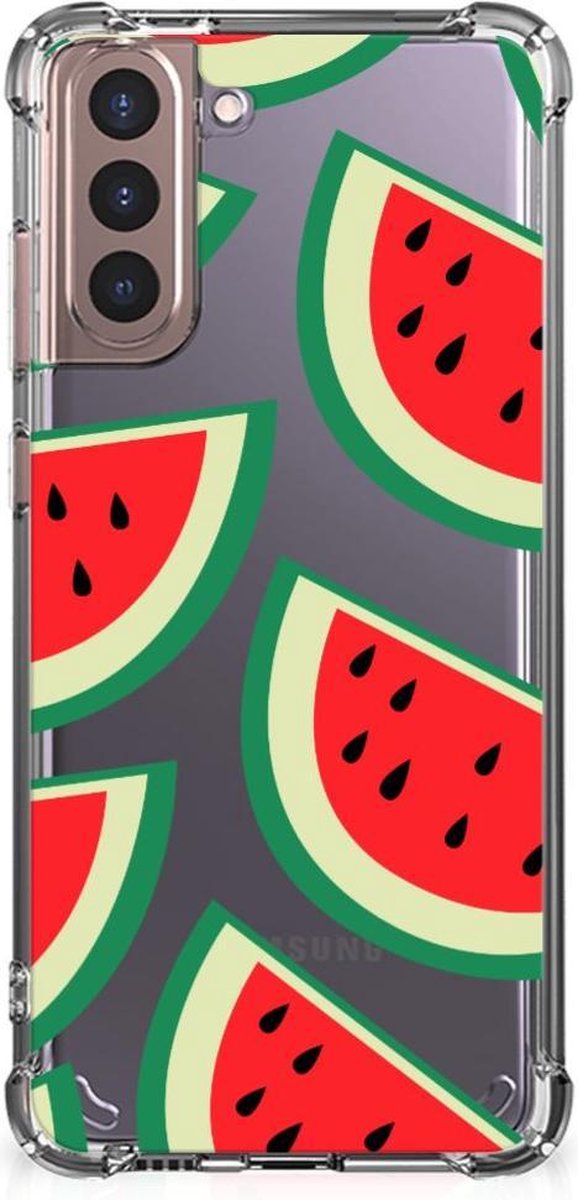 Back Cover voor Samsung Galaxy S21 Plus Beschermhoes Watermelons