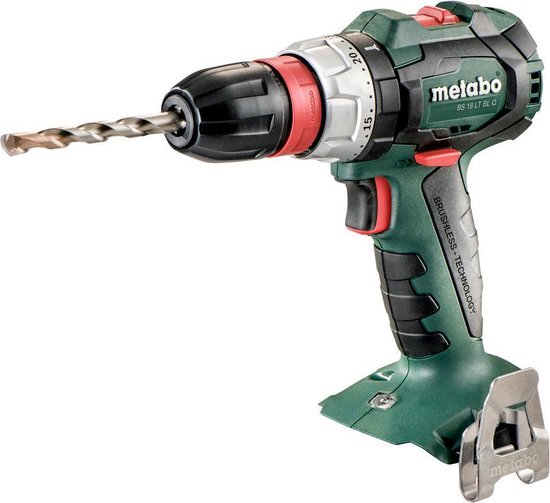 Metabo BS 18 LT BL Quick 18V Li-Ion accu boor-/schroefmachine body – koolborstelloos