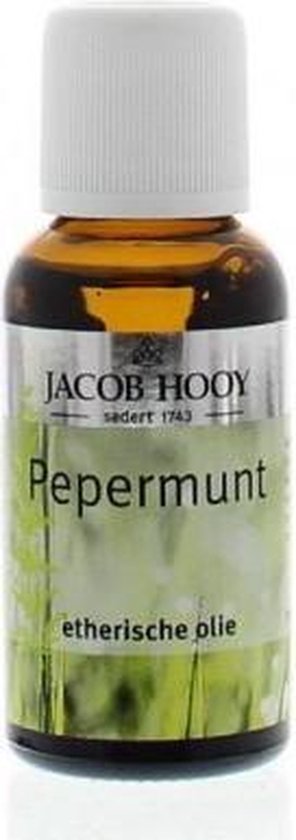 Jacob Hooy Pepermunt - 30 ml - Etherische Olie