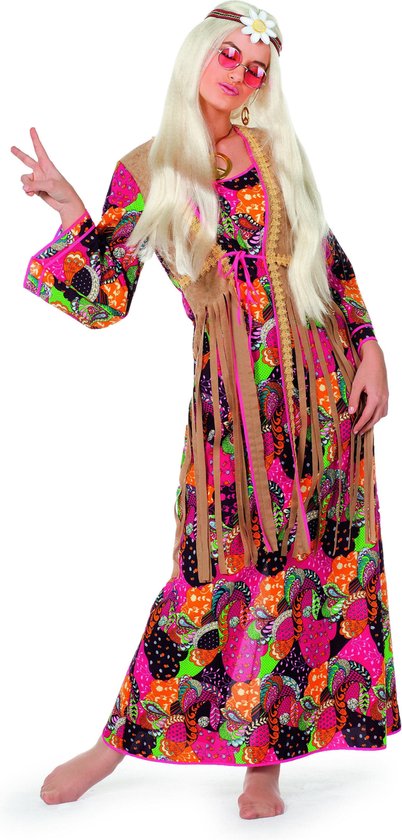Hippie années 60 70 robe longue modèle Taille 36 | bol
