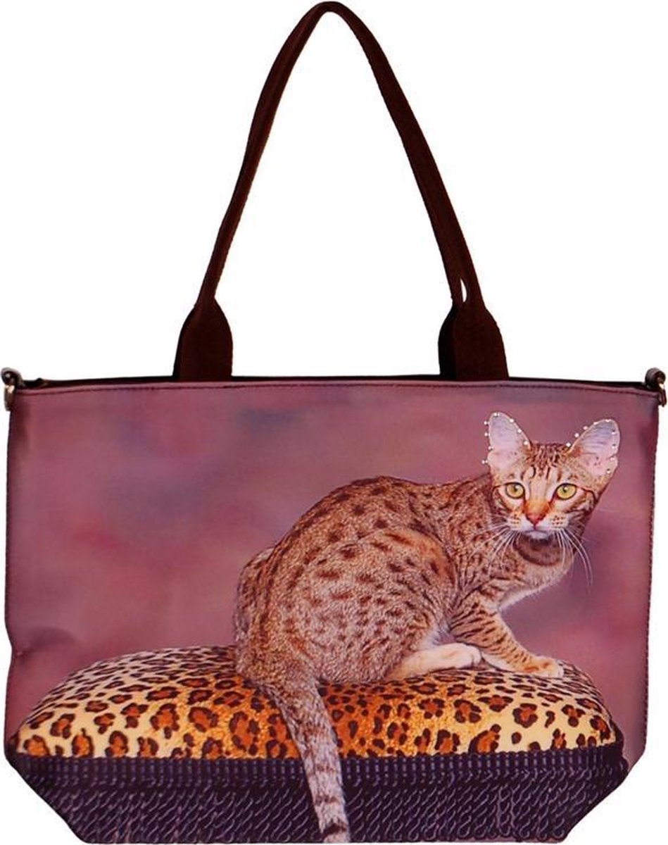 Handtas groot Poes