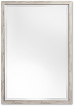 Moderne Spiegel 66x96 cm Grijs - Amelia
