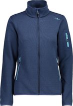 Cmp Outdoorvest Knitted Dames Polyester Donkerblauw Maat 38