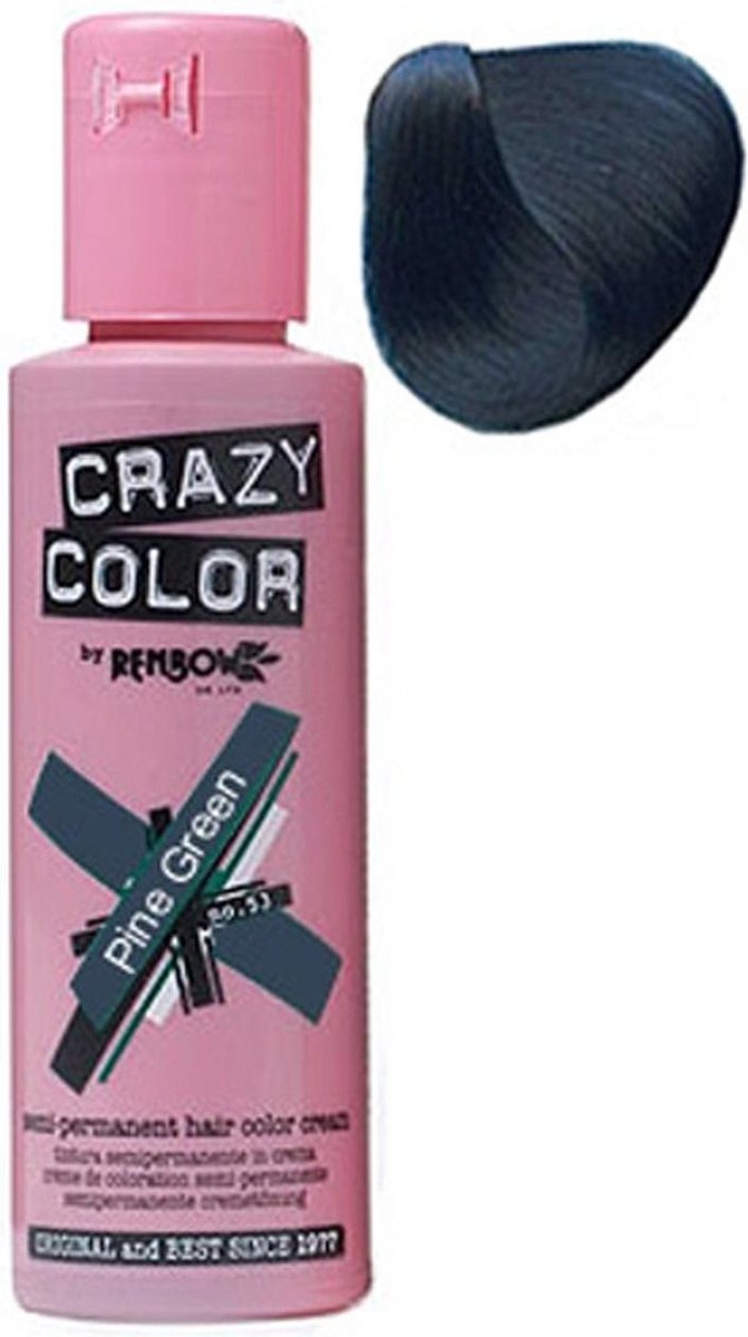 Crazy Color Pine Green 100ml - Haarverf