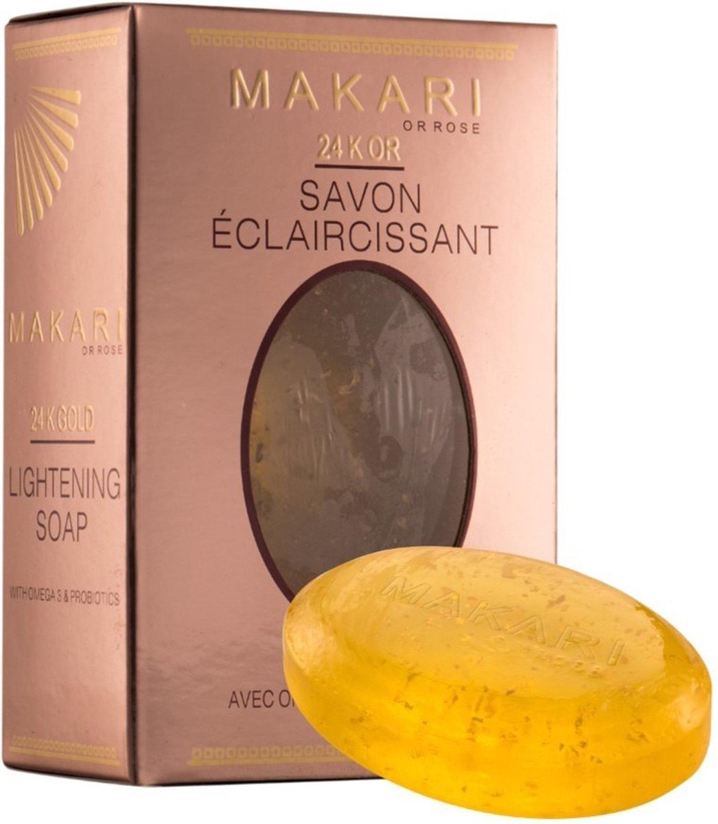 Makari 24k Rose Gold Lightening Soap 150g