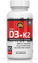 All Stars Vitamine D3-K2 - 90 caps