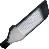 LED Straatlamp - Orny - 150W - Helder/Koud Wit 6400K - Waterdicht IP65 - Mat Zwart - Aluminium