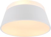 LED Plafondlamp - Trinon Barnaness - E27 Fitting - 3-lichts - Rond - Mat Wit - Aluminium