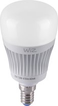 LED Lamp WiZ - Smart LED - Trinon Akusti - E14 Fitting - 7W - Slimme LED - Dimbaar - RGBW - Mat Wit - Kunststof