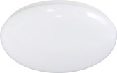 LED Plafondlamp - Igna Arory - Opbouw Rond - 18W - Warm Wit 3000K - Mat Wit - Aluminium