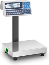 TEM Prijsweegschaal - 60 kg / 20 g - 120 kg / 50 g - dubbele LCD