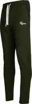 Rucanor SILVER SWEAT PANT STRAIGHT - Maat: L, Kleur: 765 - ARMY GREEN