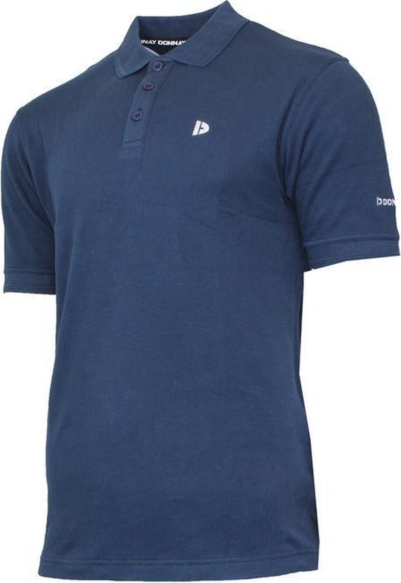 Donnay - Polo (Noah) - Sportpolo - Heren - Navy (010) - maat M