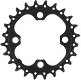 Shimano kettingblad Deore  10V 24T Y1NA24000 M615 zwart