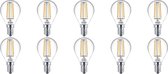 PHILIPS - LED Lamp 10 Pack - CorePro Luster 827 P45 CL - E14 Fitting - 4.5W - Warm Wit 2700K | Vervangt 40W