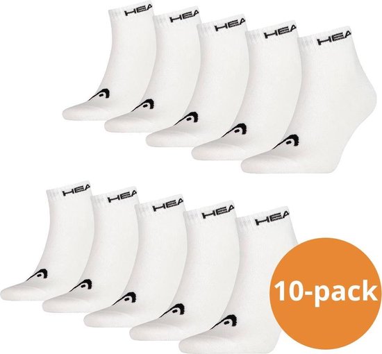 Head Quarter sokken - Unisex Enkelsokken - 10 Paar Sokken