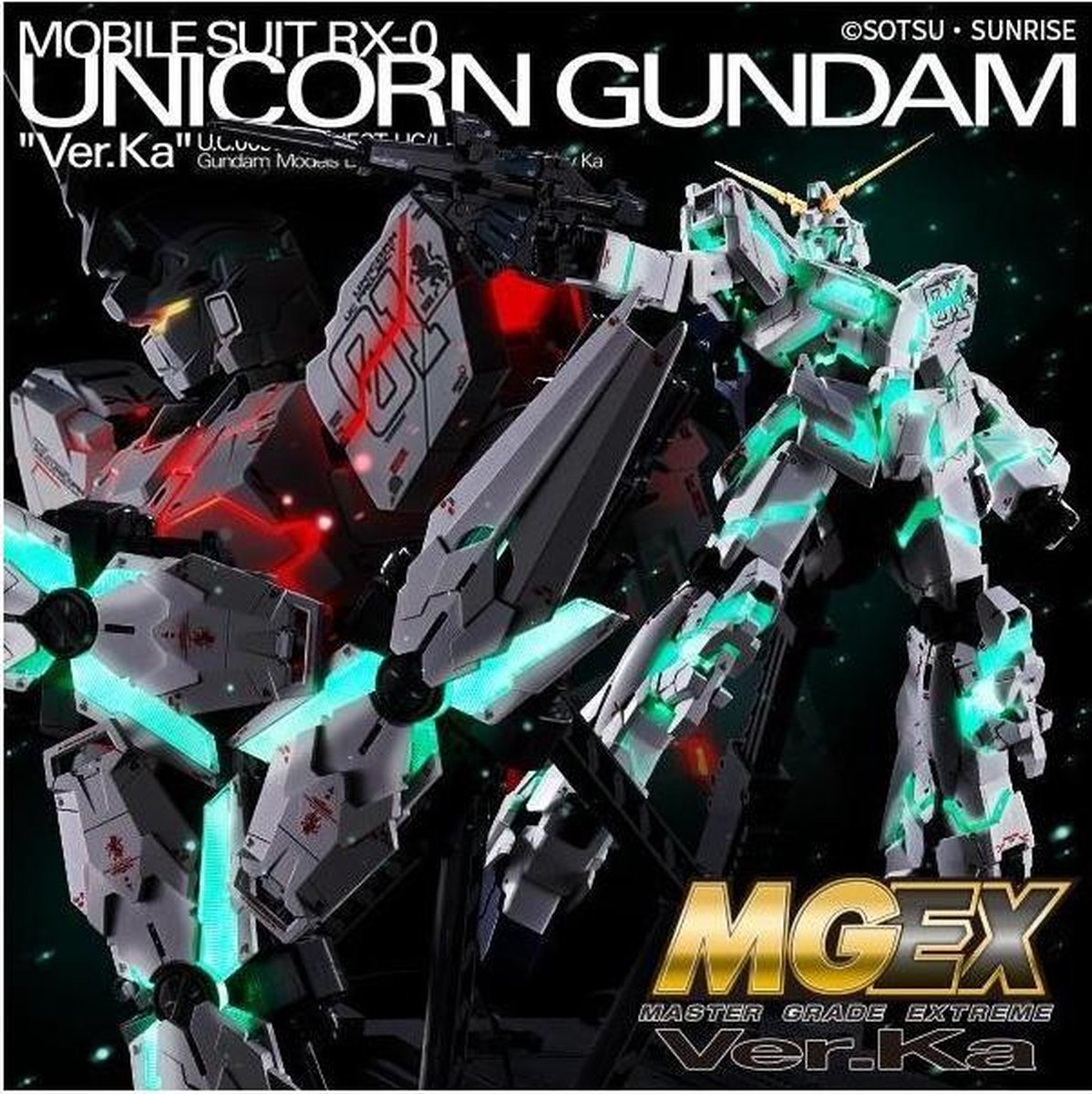 ユニコーン ヤフオク! - BANDAI MGEX 1/100 BX-0 ユニコーン ガンダム