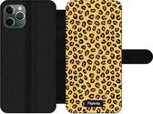 Wallet case - geschikt voor iPhone 11 Pro - Luipaardprint